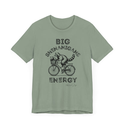 Big Shenanigans Energy Unisex Tee - Fun Graphic T-Shirt for Animal Lovers