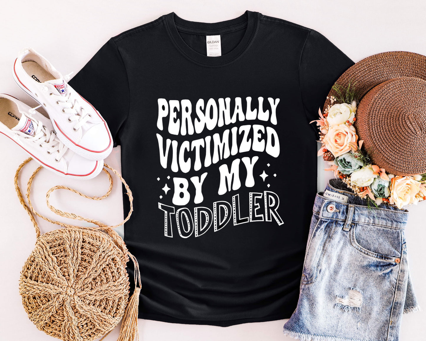 “PERSONALLY VICTIMIZED BY MY TODDLER” Tee