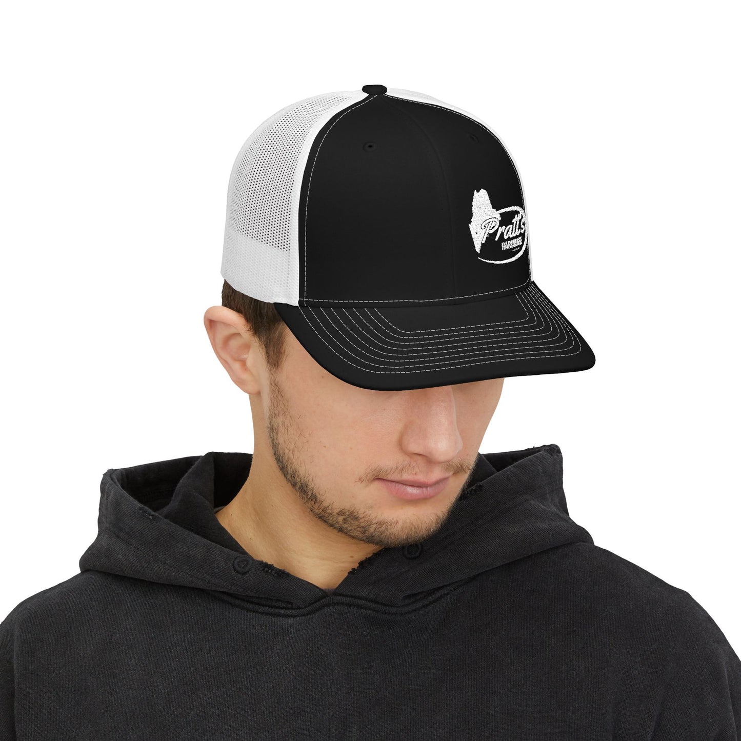 Stylish Snapback Trucker Cap - Outdoor Adventures, Casual Wear, Sporty Gift, Embroidered Headwear, Trendy Accessories, Everyday Fashion