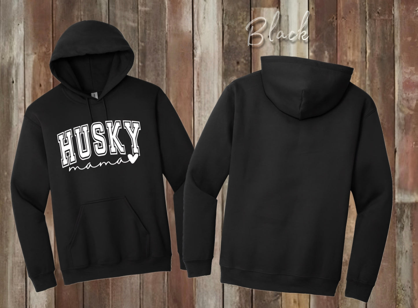 “Husky Mama” Fleece Hoodie