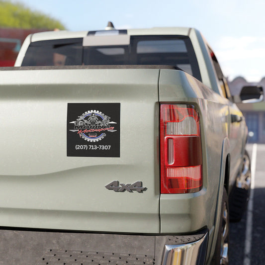 Custom Car Magnets Morin's Motorsports - Travis's Logo
