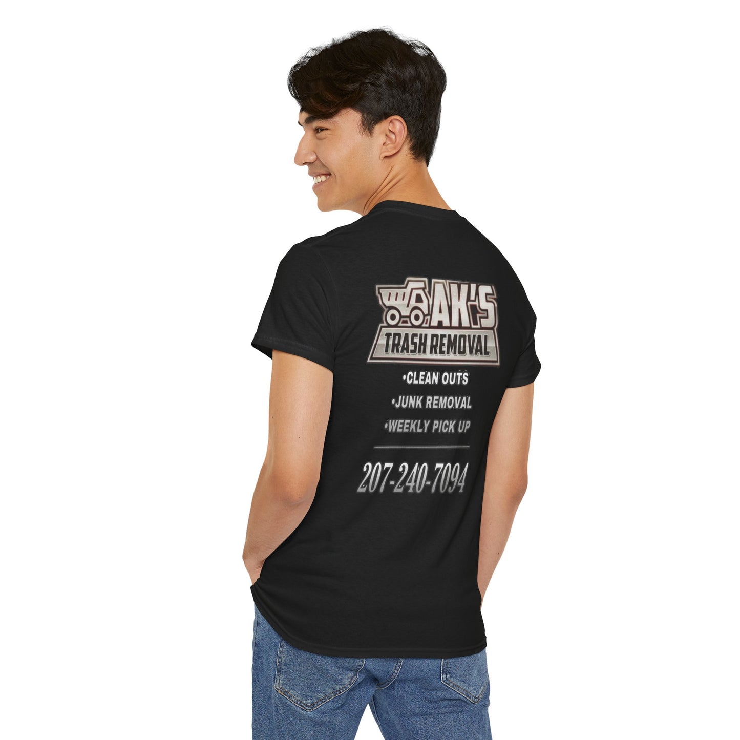 AK's Trash Removal Adult T Shirt