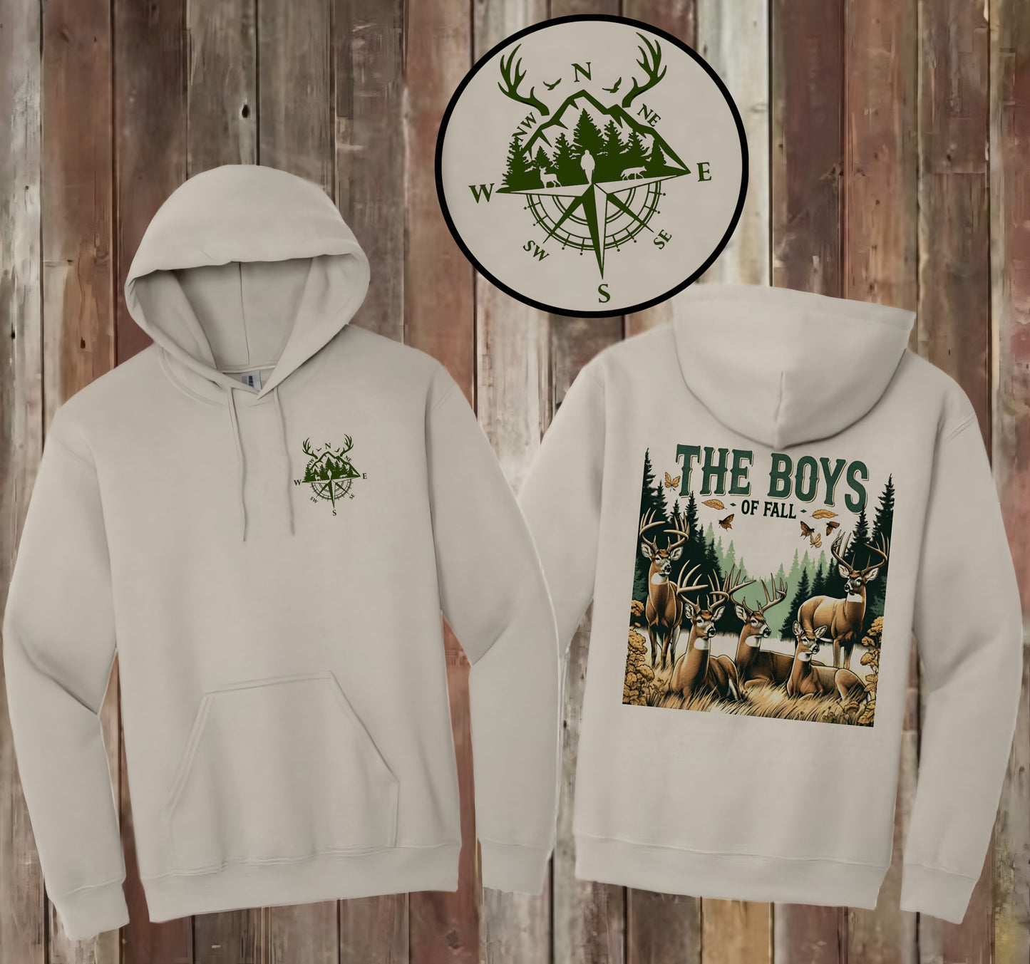 “The Boys Of Fall” Fleece Hoodie