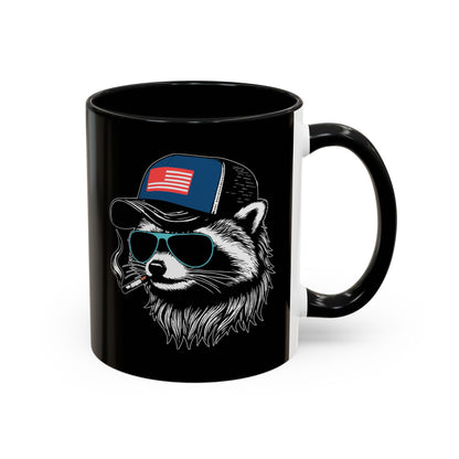 Cool Raccoon Coffee Mug - 11oz & 15oz