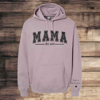 Varsity Mama Custom Sweatshirt