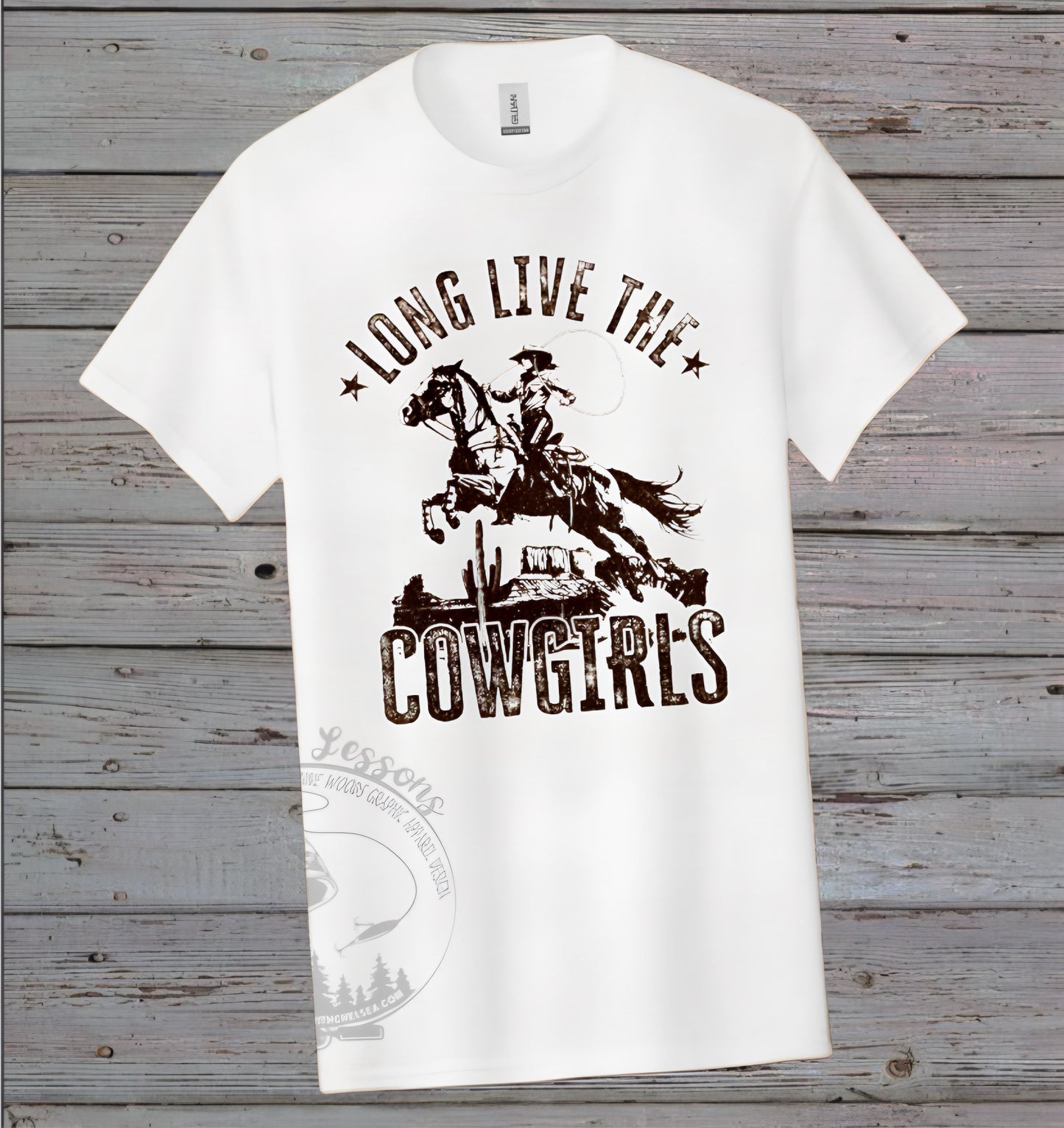 “Long Live the Cowgirls” Rustic Tee