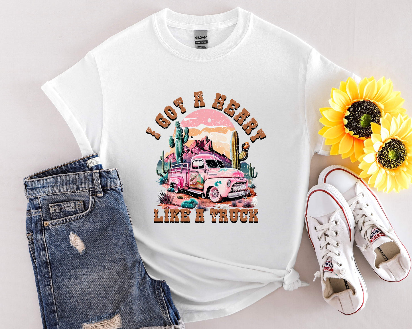 “Heart like a truck “ Tee