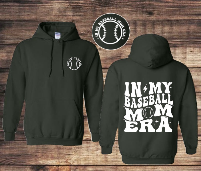 “In my baseball mom era” HOODIE