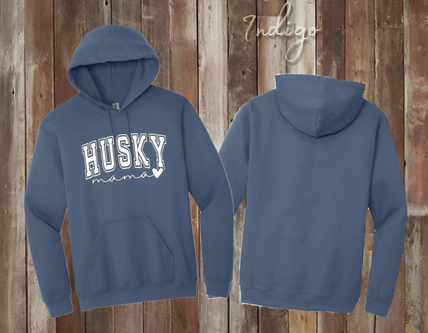 “Husky Mama” Fleece Hoodie