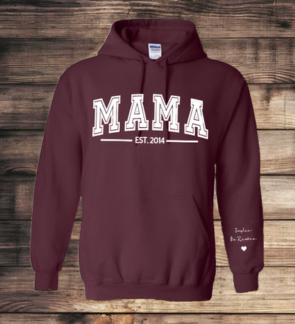 Varsity Mama Custom Sweatshirt
