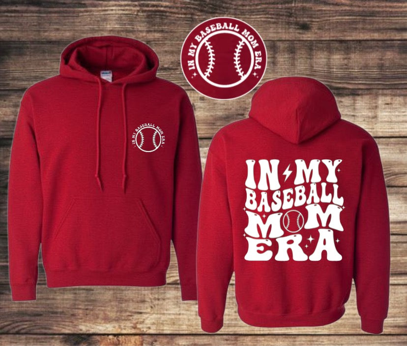 “In my baseball mom era” HOODIE