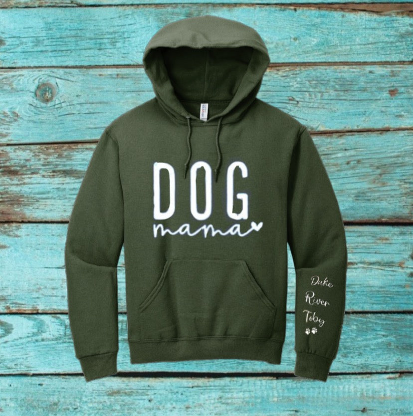 CUSTOM Dog Mama Hoodie