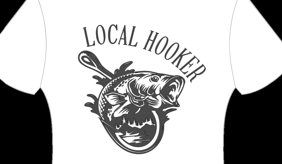 Local Hooker Fishing Design